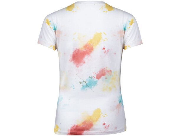 Camiseta Hearvin mujer poliéster tacto algodón transpirable detalle 4