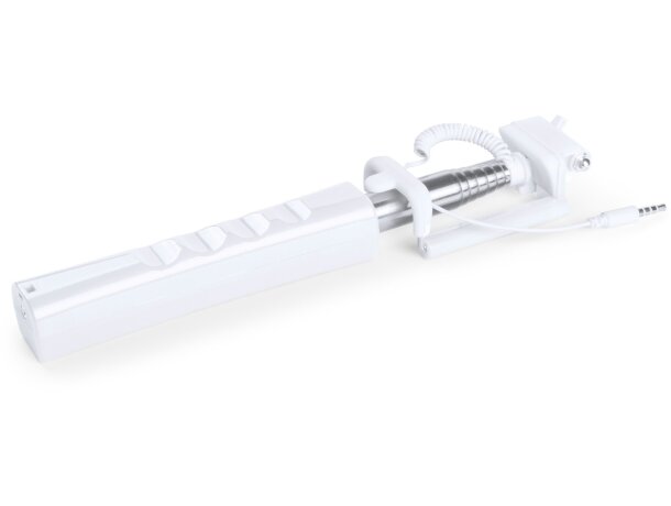 Monopod con varias posiciones en acero blanco barato