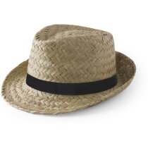 Sombrero Zelio de paja trenzada personalizado