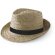 Sombrero ala irregular de paja barato