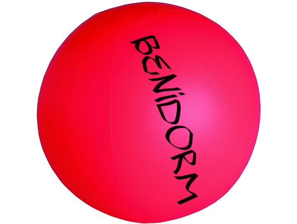 Balón para niños hecho en pvc rojo
