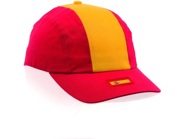 Gorra especial con colores de España grabada