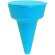 Cenicero cono para la arena azul
