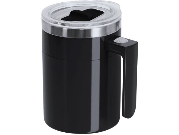 Taza mezcladora eléctrica Waker 400ml acero inoxidable detalle 2