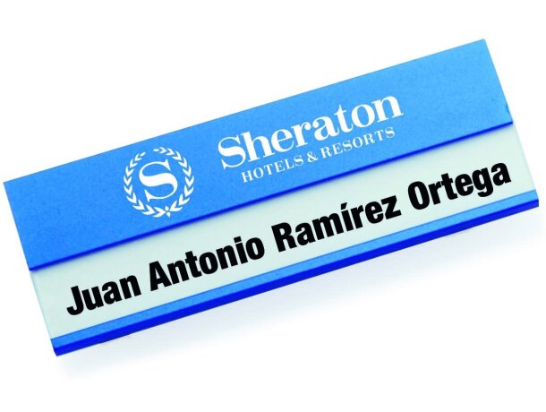 Identificador de aluminio para equipaje personalizado