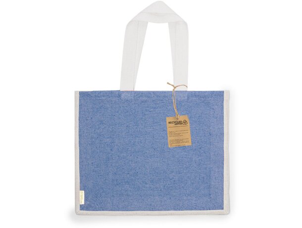 Bolsa Talara algodón reciclado 140g yute natural asas 70 cm detalle 6
