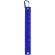 Llavero colgador reflectante personalizado azul