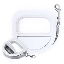 Cinta paseo mascotas Ivare con dispensador bolsas