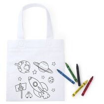 Bolsa infantil Mosby para colorear personalizado Bolsa infantil Mosby para colorear personalizado
