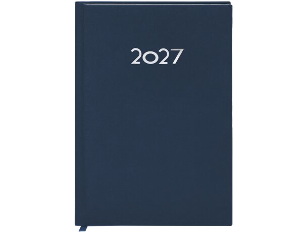Agenda Canek A5 diaria con cubierta acolchada en PU y marcapáginas detalle 6