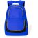 Mochila infantil publicitaria con cintas acolchadas de poliéster rPET Storil Azul