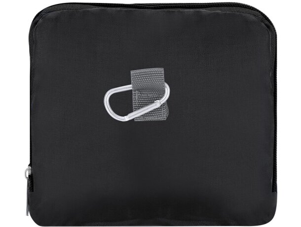 Bolso plegable Pesk de poliéster RPET reciclado con mosquetón detalle 6