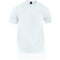 Camiseta Hecom blanca 135 gr adulto personalizado