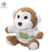 Peluche Benarek marrón con sudadera sublimable