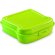 Fiambrera con forma para sandwich personalizada verde