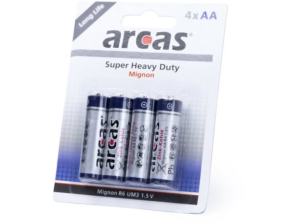 Blister Aa/ R06 4 Pilas 1,5v Aa/ R6