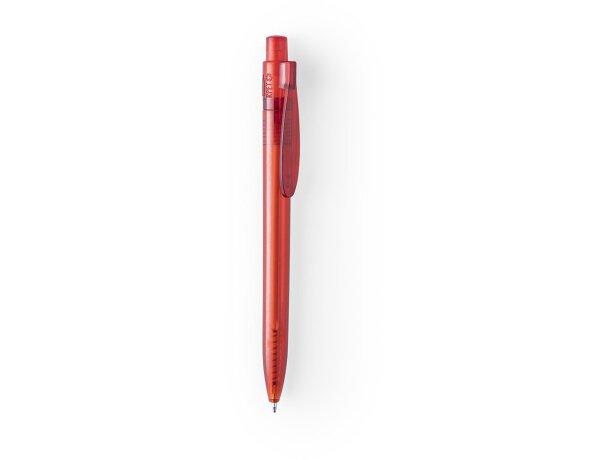 Bolígrafo Hispar personalizado rojo
