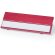 Identificador de aluminio para equipaje personalizado rojo