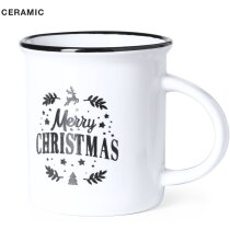 Taza vintage personalizable de cerámica