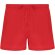 Bañador Merlin de poliéster con cinturilla elástica ajustable Rojo