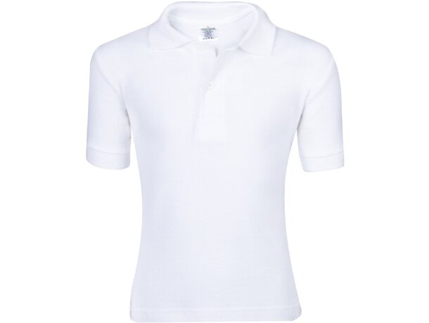 Polo Niño Blanco "keya" Yps180