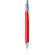 Bolígrafo de metal con carga jumbo rojo