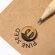 Lápiz de madera personalizado con cápsula de semillas de pino Etesio detalle 4