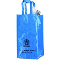 Bolsas para reciclar vidrio, papel y plástico personalizada