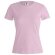 Camiseta Mujer Color keya 150 gr rosa