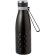Botellas de acero para empresas con acabado decorado 550ml Hexor Negro