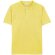 Polo manga corta algodón orgánico ring-spun 180 g/m2 con dos botones