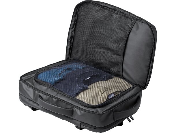 Mochila portadocumentos Tanen polipiel acolchada portátil 17 detalle 5