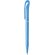 Bolígrafo Dexir ligero con aro metalizado personalizado azul claro