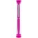 Bolígrafo merchandising sencillo con funda transparente fucsia
