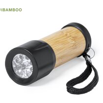 Linterna serigrafiada acabado madera