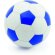 Balón Delko de polipiel y pvc personalizado azul