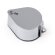 Lupa Rindex 20x metal plateado plegable con estuche acolchado detalle 4