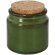 Vela aromática Fermix con tarro de cristal y tapa de corcho Verde oscuro
