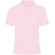 Polo mujer algodón piqué Charles manga corta personalizable Rosa