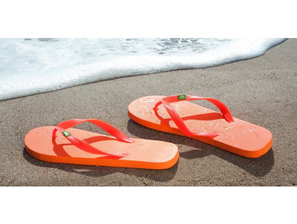 Chanclas bandera Brasil