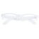 Montura de gafas blanca para lentes Blanco
