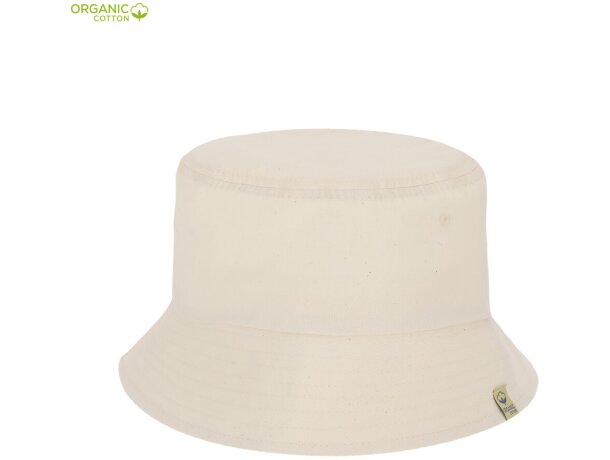 Gorro Fonte algodón orgánico 100% transpirable estilo bob detalle 1