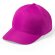 Gorra básica para niños con cierre de velcro fucsia merchandising