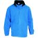chaqueta polar cuello contrastado personalizada azul