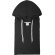 Camiseta Yuk especial con capucha personalizada negro