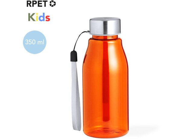 Botellas para niños baratas en colores variados de rPET 350ml Dokmo detalle 2