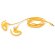 cascos ligeros de estilo moderno personalizado amarillo