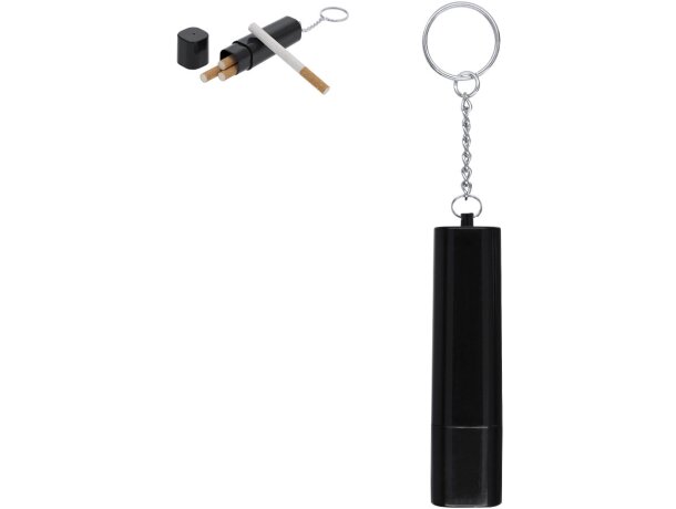 Estuche tabaco llavero Jiyane con tapa metálica extraíble detalle 1