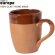 Taza publicitaria barro europeo 330ml sostenible marrón
