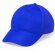 Gorra Karif de poliester de 5 paneles personalizada azul